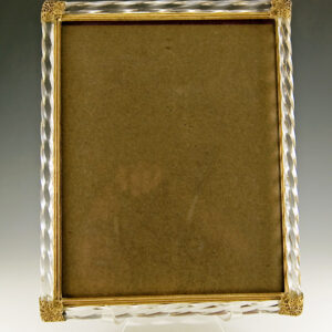Antique Venini Venetian Glass Frame