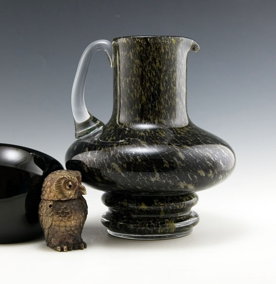Full-Size Jug in Blown Cased Crepuscolo Glass
