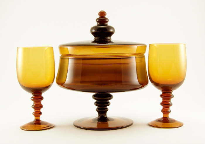 Art Deco Morgantown Palazzo Glassware - Image 3