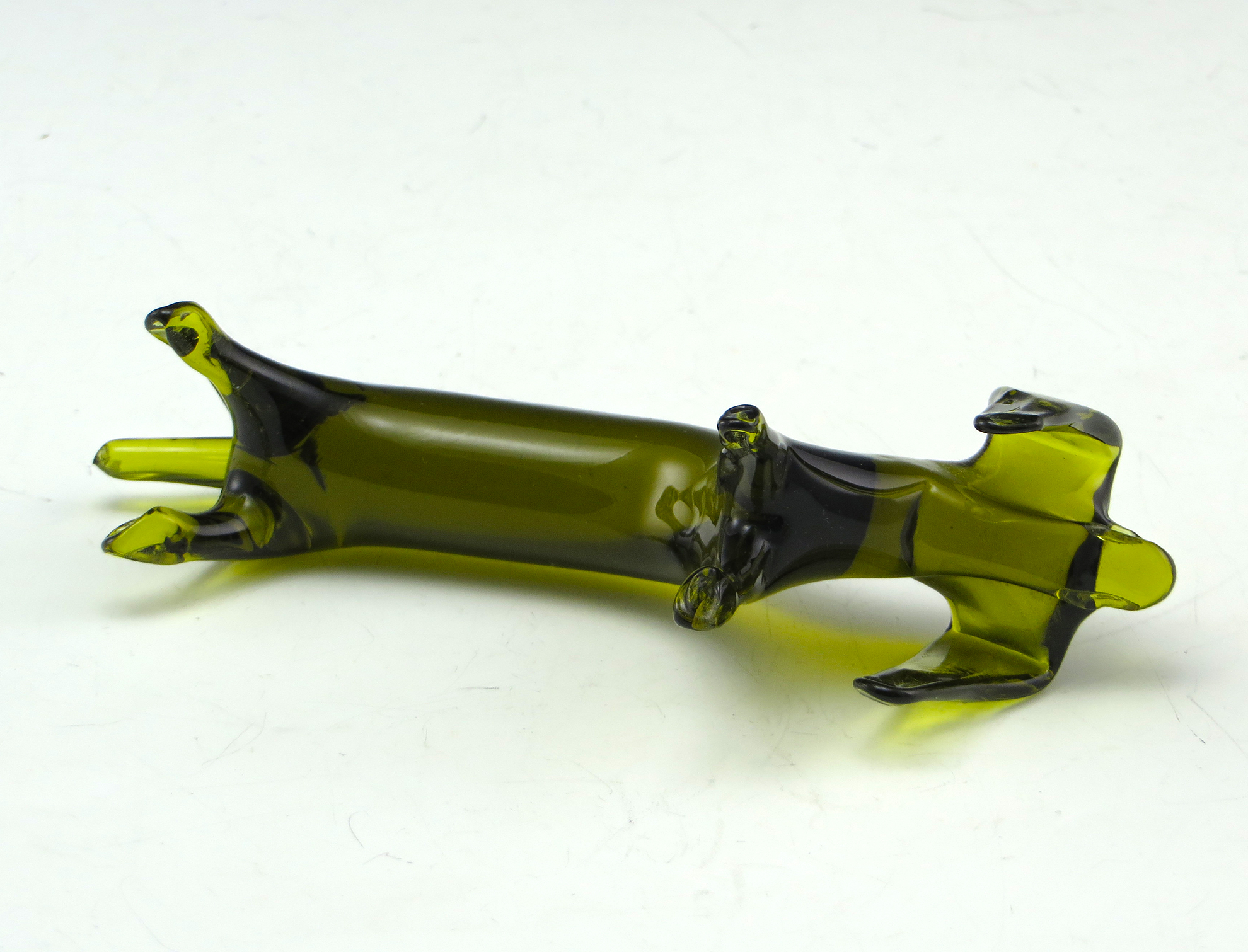 Vintage Retro Glass Dachsund Dog Handmade by Pilgrim Glass USA - Image 3