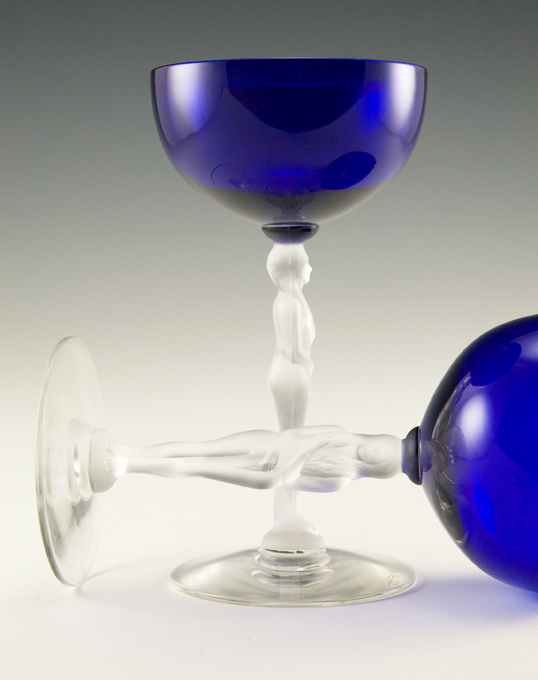 Bashful Nude Stem Glass Cocktail Set of Two - Image 4