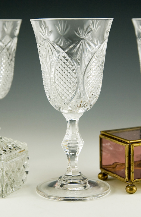 Beautiful Heavy Crystal Stemware - Image 2