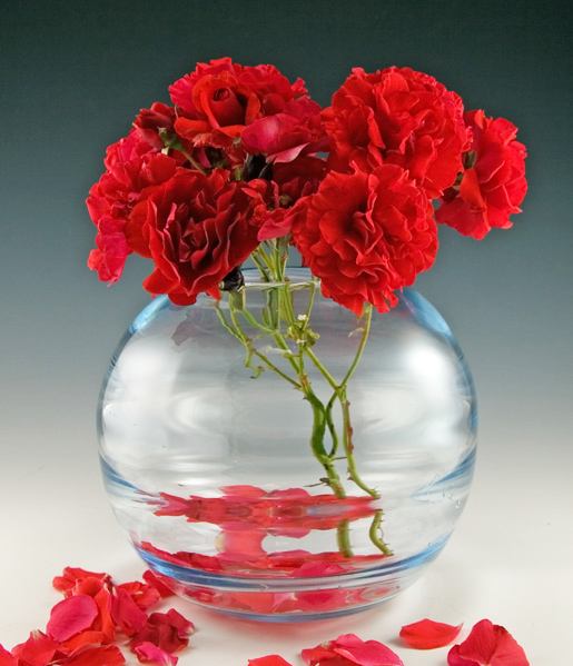 Big Orrefors Crystal Ball Vase Edward Hald 1930's - Image 3