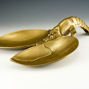 Big Brass Lobster Server from the 1940s