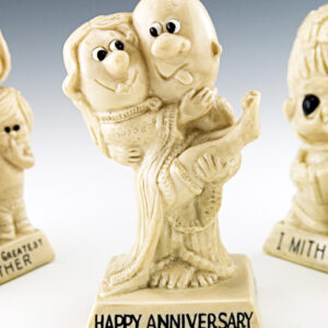 Big Eye Couple Figurine Off To The Bedroom