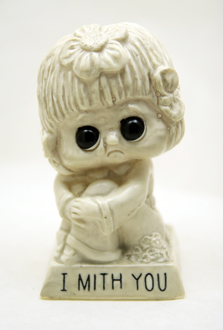 Big Eye Sad Girl with Lisp Really Miths You
