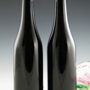Black Amethyst Antique Orange Soda Bottles