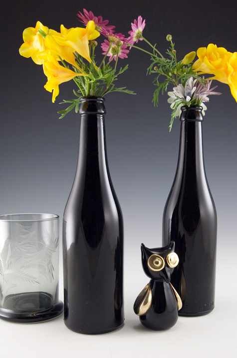 Black Amethyst Antique Orange Soda Bottles - Image 3