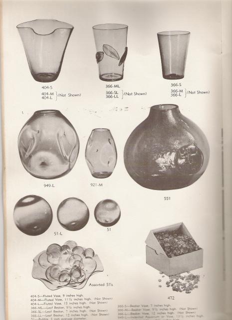 Blenko Art Glass Console Bowl With Balls - Image 2
