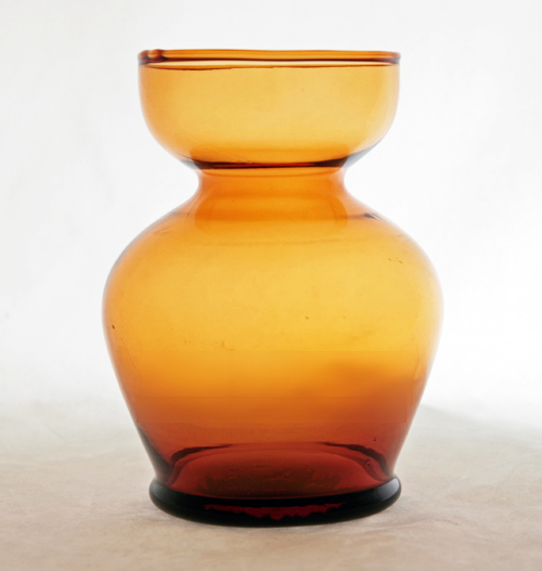 Chestnut Glass Hyacinth Vase