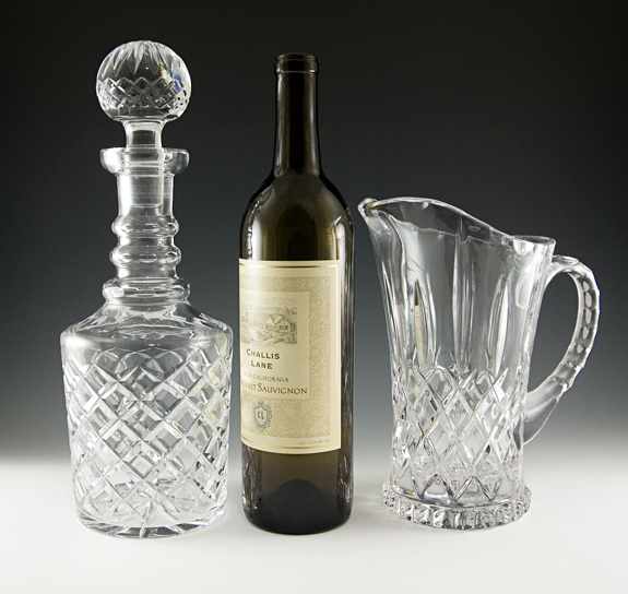 Crystal Decanter and Pitcher - Image 3
