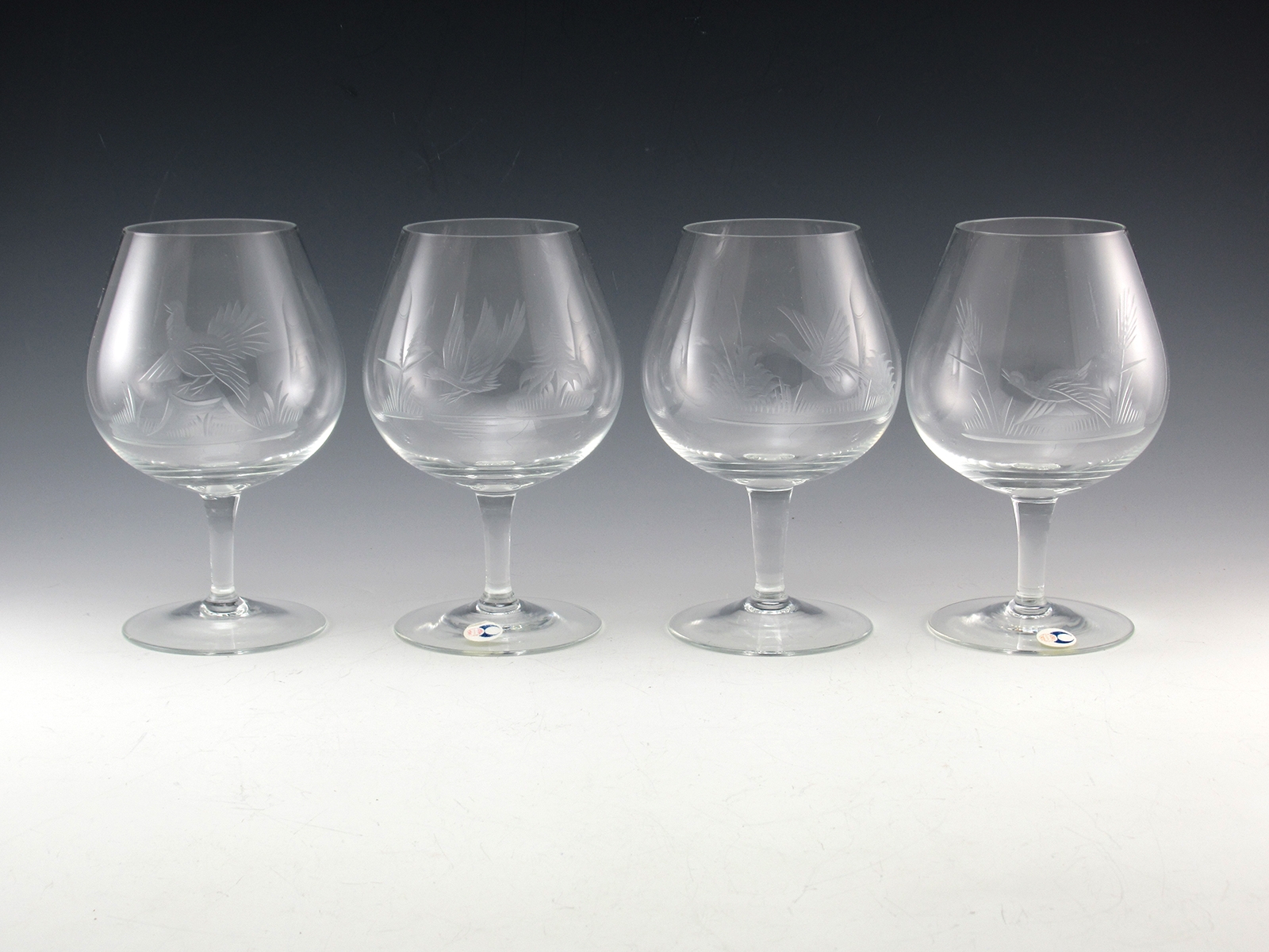 Rowland Ward Game Bird Crystal Oversize Brandy Snifter Set - Image 2