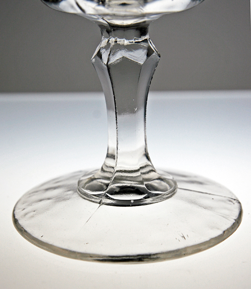 Early American Pattern Glass Antique Coral Gables Goblet - Image 3