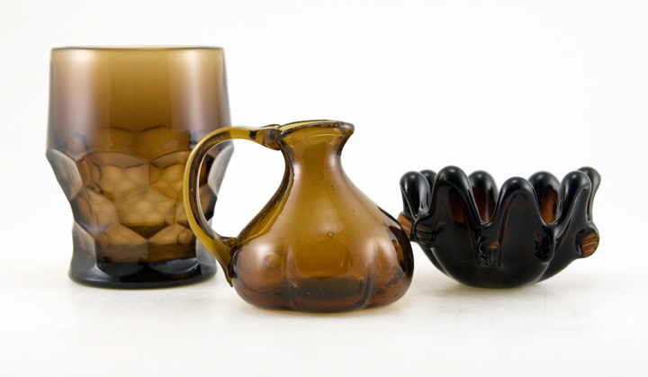 Little Brown Jug Early Free Blown Glass - Image 2