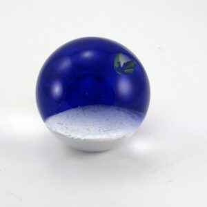 Earth Rising Paperweight by Glass Eye Studio Rare