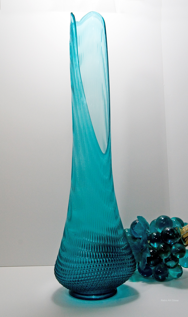 Giant Floor Vase by Fenton Art Glass 1970 - Image 2