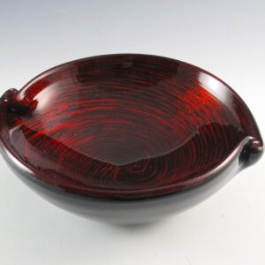 Murano Art Glass Fire Bowl Mid-Century Modern