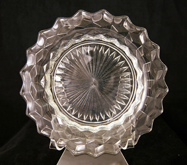 American Crystal 8" Plate Set of Eight by Fostoria - Image 2