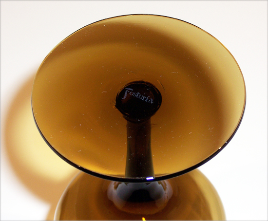 Biscayne Vintage Small Wine Glass Set of 12 by Fostoria - Image 3
