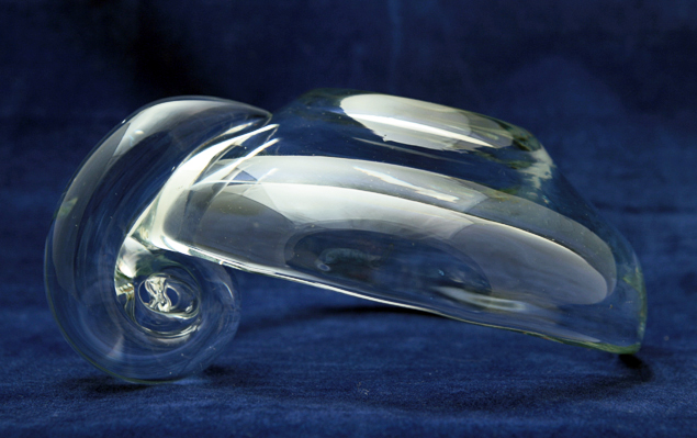 Fostoria Glass Olive Dish Steuben-like - Image 2