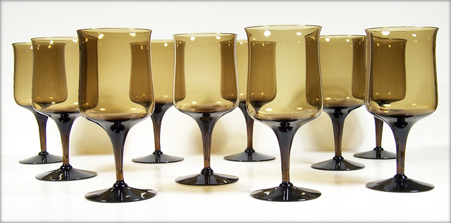 Vintage Wine Stems by Fostoria