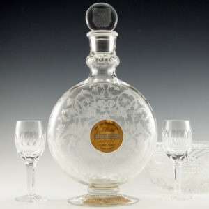 French Crystal Decanter Art Nouveau Baccarat