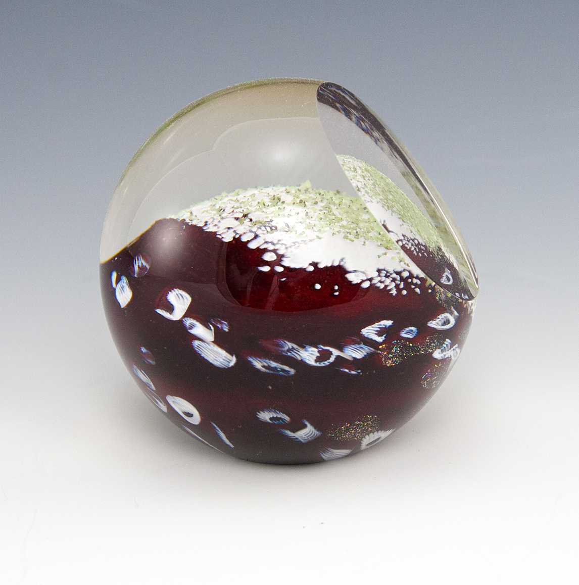 Glass Eye Studio Celestial Series Mercury Paperweight - Image 2