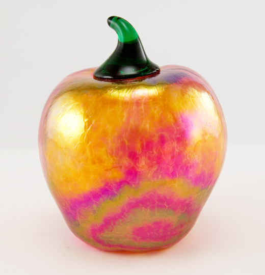 Glass Eye Studio Large Iridescent Apple - Image 5