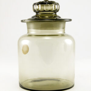 Vintage Glass Canister Gumps Haight Ashbury Era