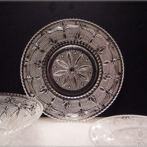 Heritage Sandwich Glass Chargers