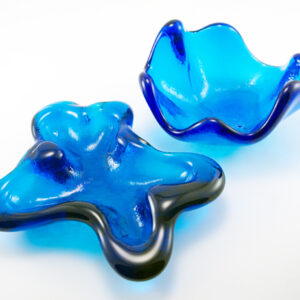Hippie Generation Organic Form Art Glass by Blenko
