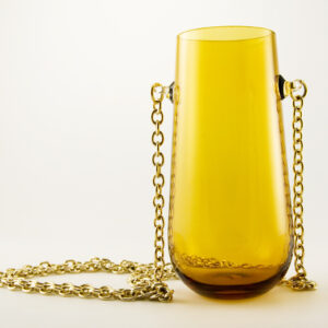 Hippie Hi-Ball Blown Tumbler Neckglass