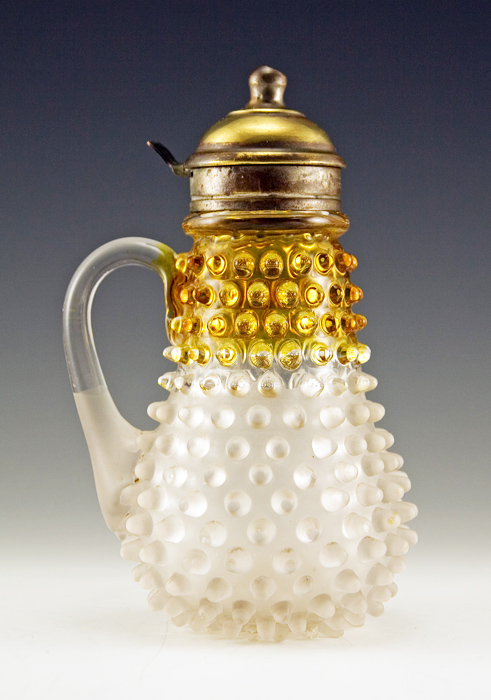 Antique Syrup Pitcher Hobbs Brockunier Frances Ware