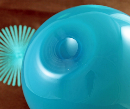 Holmegaard Carnaby Large Glass Ball Vase - Image 2