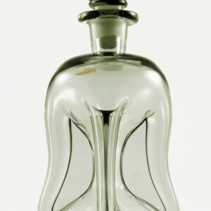 Holmegaard Kluk Kluk Decanter with Royal Crown Stopper