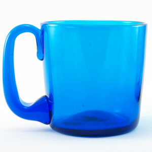 Big Vintage Art Glass Mug by Blenko