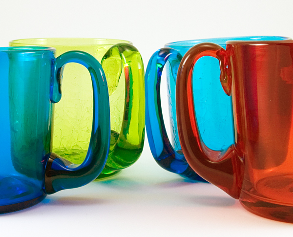 Big Vintage Art Glass Mug by Blenko - Image 4