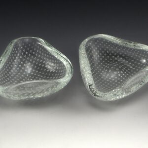 Italian Venini Art Glass Petite Bowls