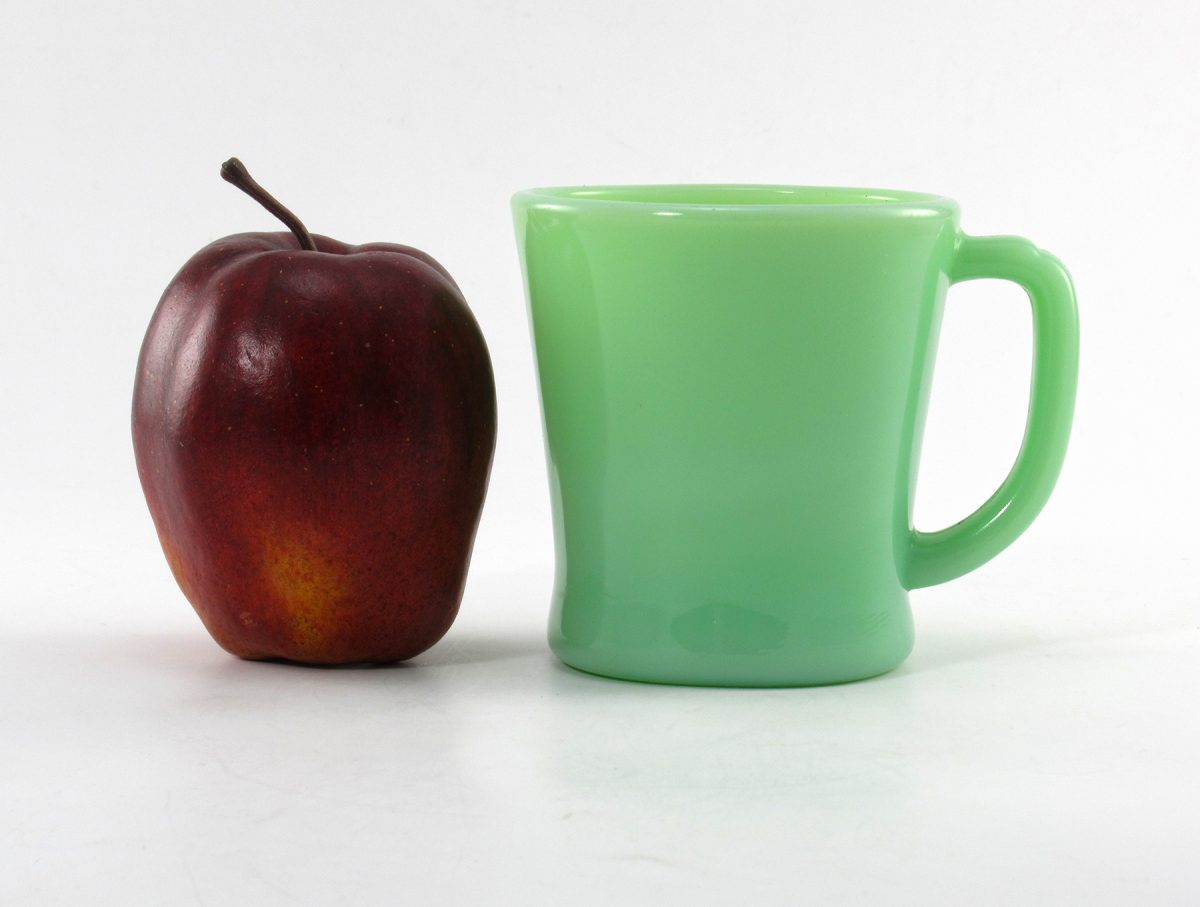 Fire-King Jadeite Mugs Oven Ware 1950's