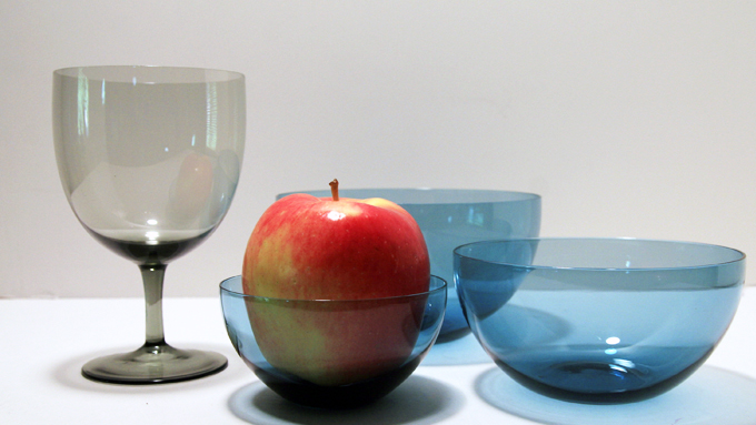 Delicate Blown Glass Bowl Set by Kaj Franck - Image 2