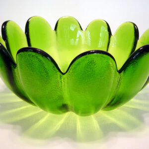 Flower Petal Serving Bowl by Indiana Glass