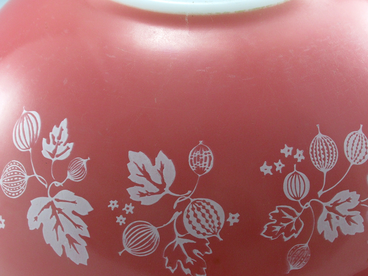 Pyrex Gooseberry Mixing Bowl Large Great Condition - Image 2