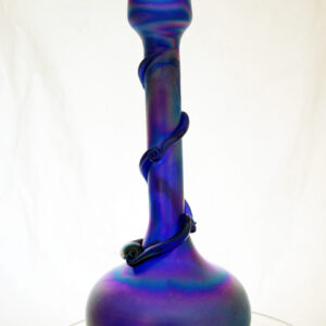 Persian Flask Bottle with Iridescent Luster
