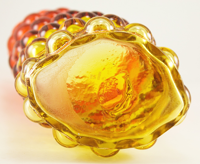 Vineyard Bubble Vase by Blenko Art Glass - Image 2