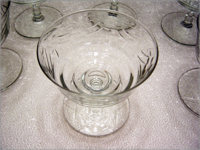 Rock Sharpe Crystal Etched Stemware Set by Libbey - Image 2