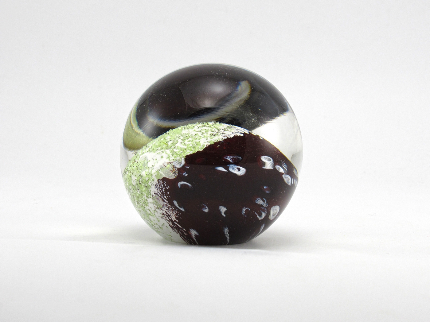 Glass Eye Studio Celestial Series Mercury Paperweight - Image 3