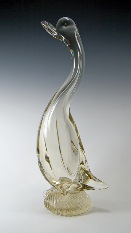 Massive Murano Art Glass Duck Weighs 13 Lbs - Image 2