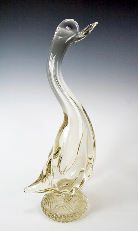 Massive Murano Art Glass Duck Weighs 13 Lbs - Image 3