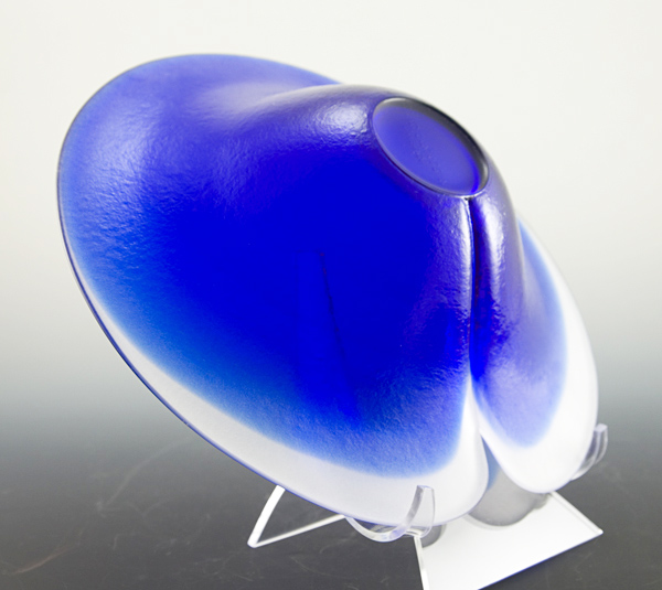 Mats Jonasson Blue Magic Clam Shell Bowl - Image 2