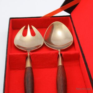 Mid-Century Modern Serving Utensils Made in Hong Kong